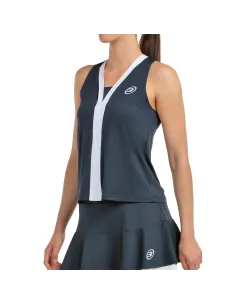 CAMISETA SIN MANGAS BULLPADEL MUJER TALITA 012 BLANCO | Ofertas de pádel 2